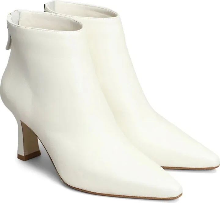 80mm Leather Ankle Boots - Image 2