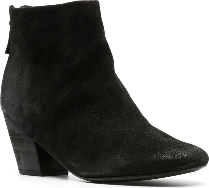 80mm Leather Ankle Boots - Image 2