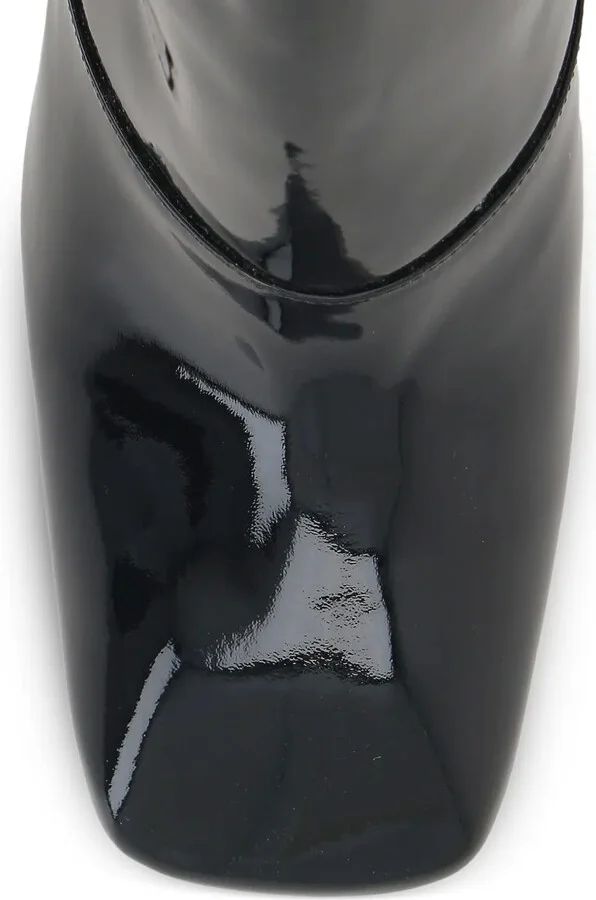 80mm Leather Block-Heel Boots - Image 4