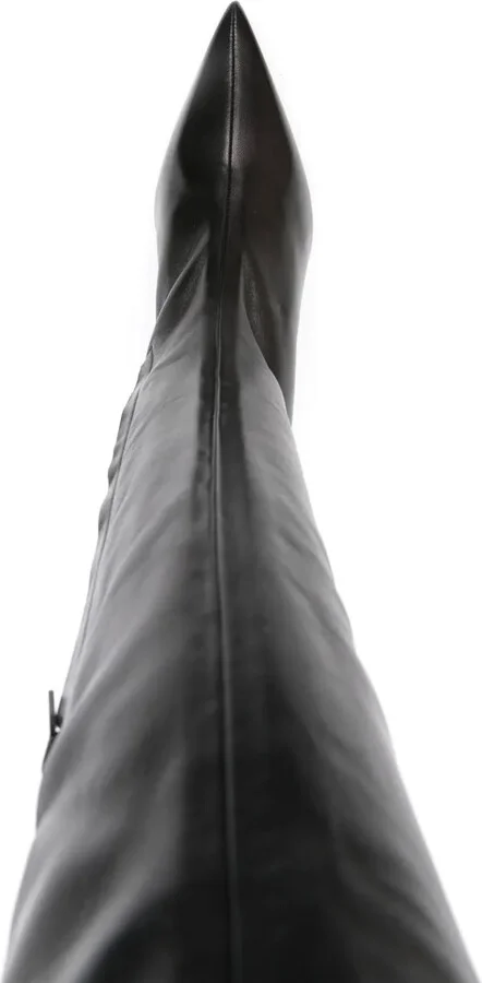 80mm Leather Boots - Image 4