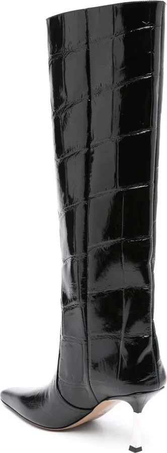 80mm Leather Boots - Image 3