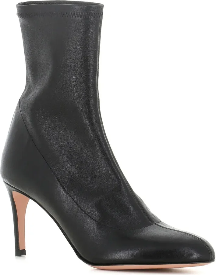 80mm Leather Boots - Image 2