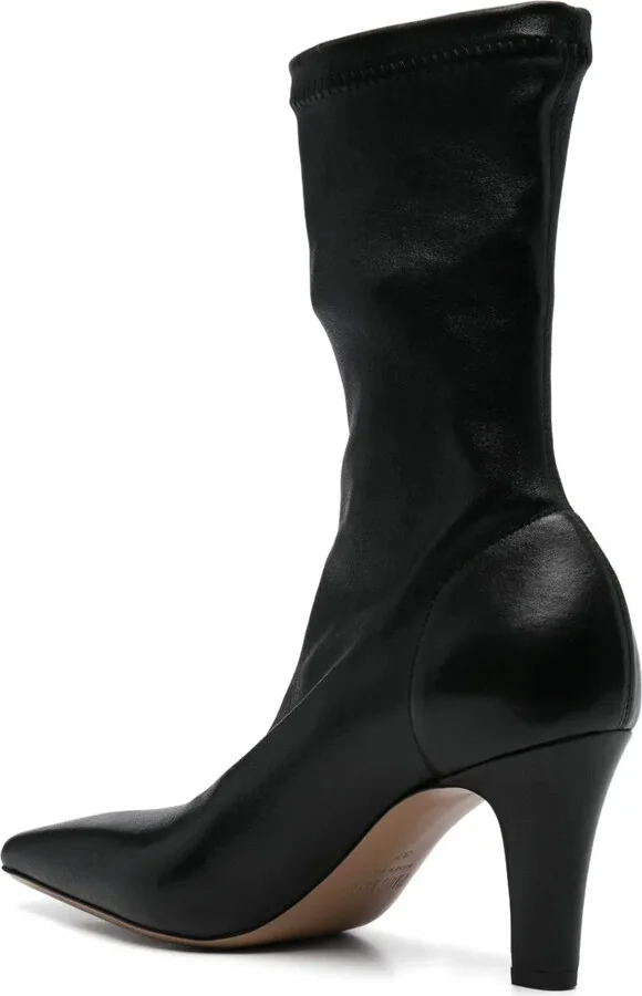 80mm Leather Boots - Image 3