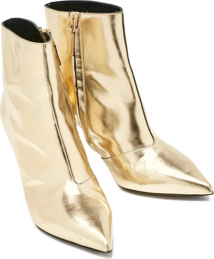 80mm Leather Boots - Image 2