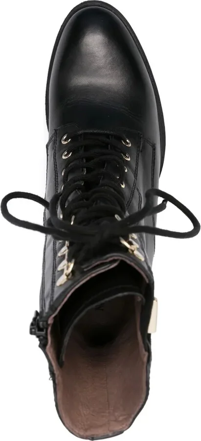 80mm Leather Boots - Image 4