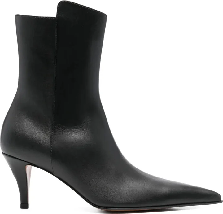 80mm Leather Boots