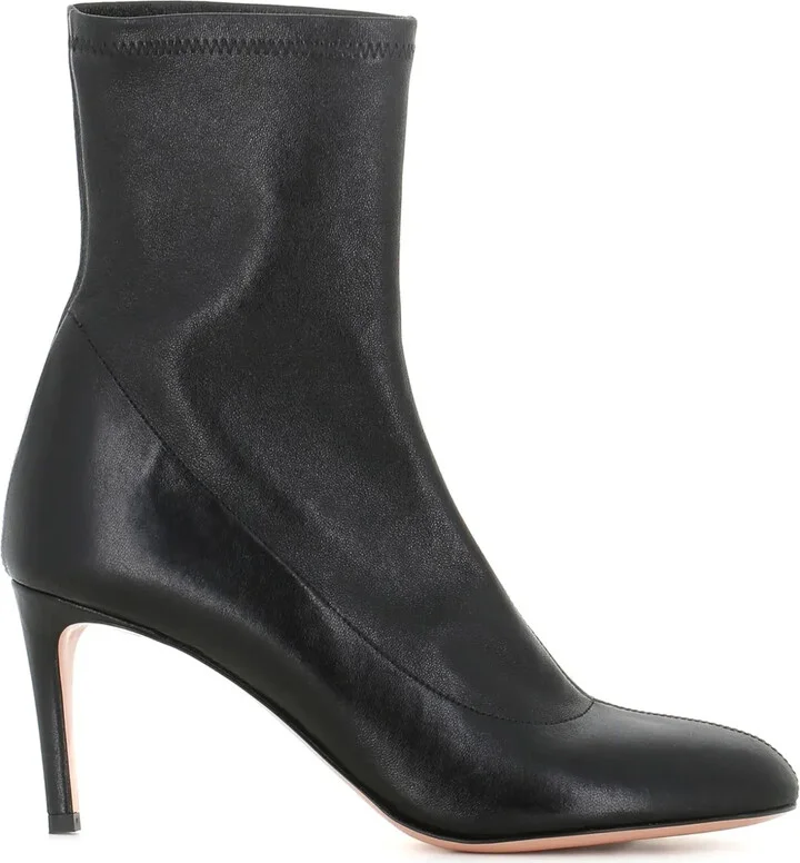 80mm Leather Boots