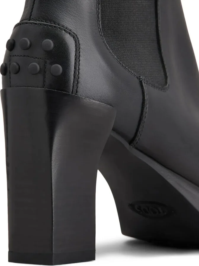 80mm leather Chelsea boots - Image 5