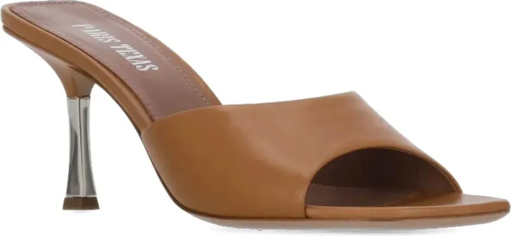 80mm Leather Mules - Image 2
