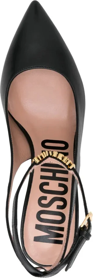80mm Leather Pumps - Image 4