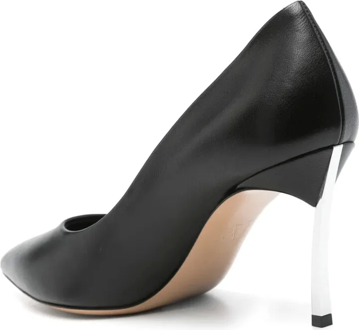 80mm Leather Pumps - Image 3