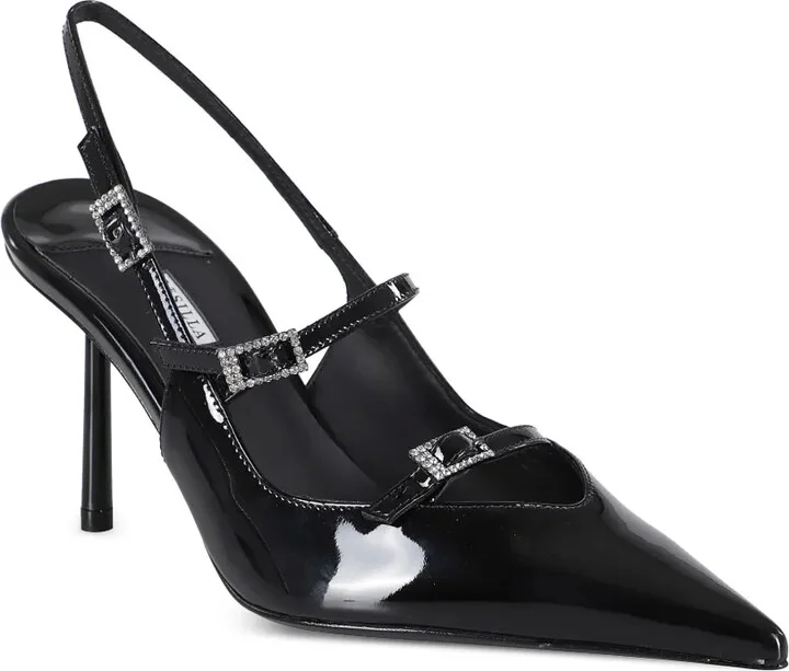 80mm Leather Pumps - Image 2
