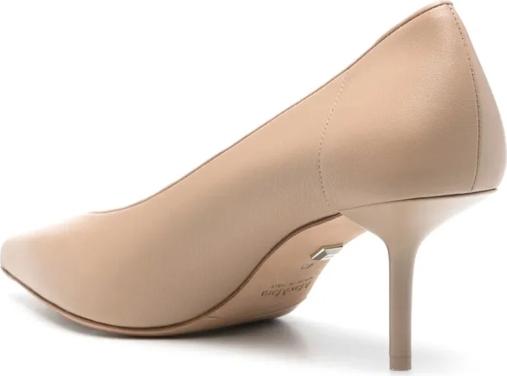 80mm Leather Pumps - Image 3