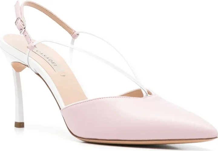 80mm Leather Pumps - Image 2