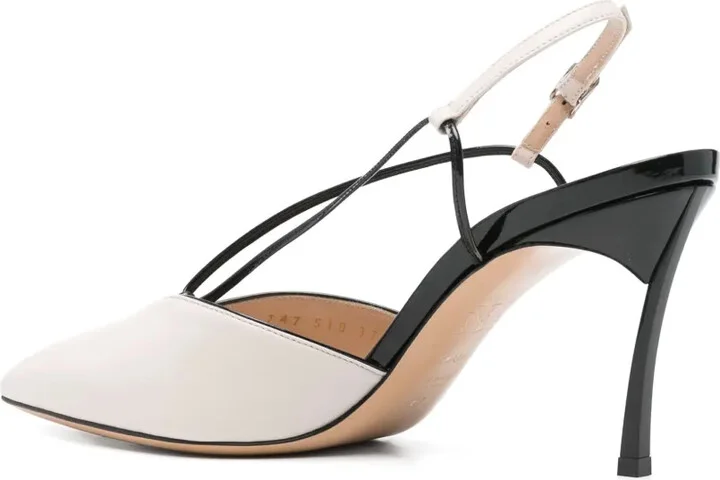 80mm Leather Pumps - Image 3
