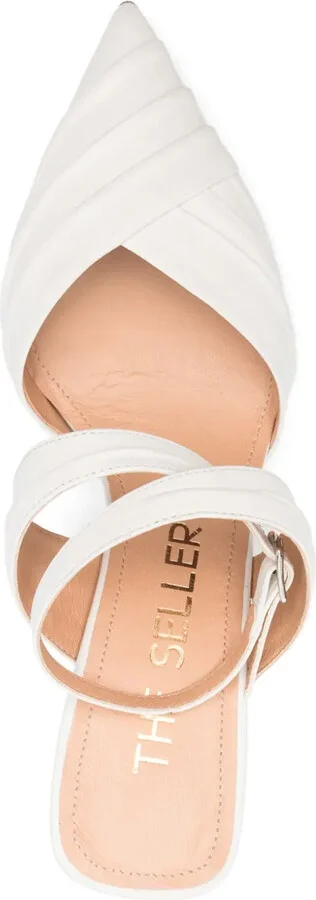 80mm Leather Pumps - Image 4