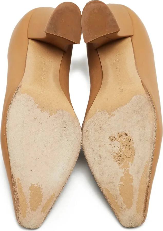 80mm Leather Pumps - Image 4