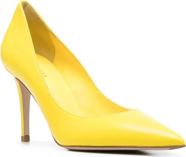 80mm Leather Pumps - Image 2