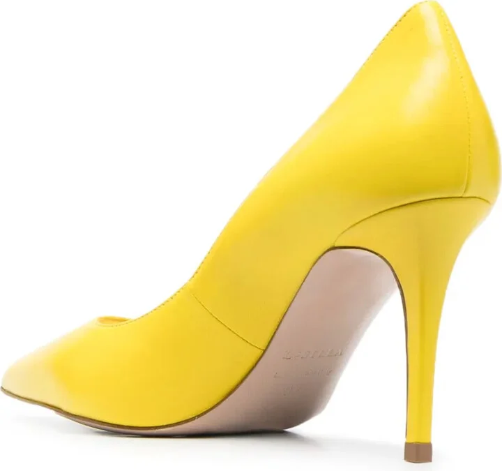 80mm Leather Pumps - Image 3
