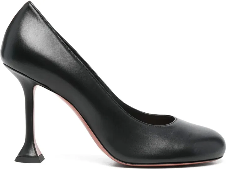 80mm Leather Pumps