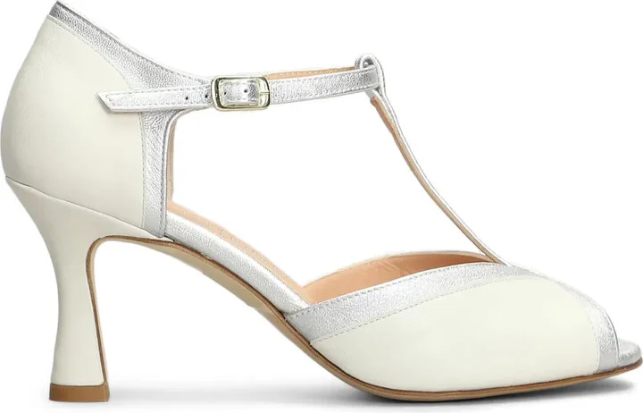 80mm Leather Pumps