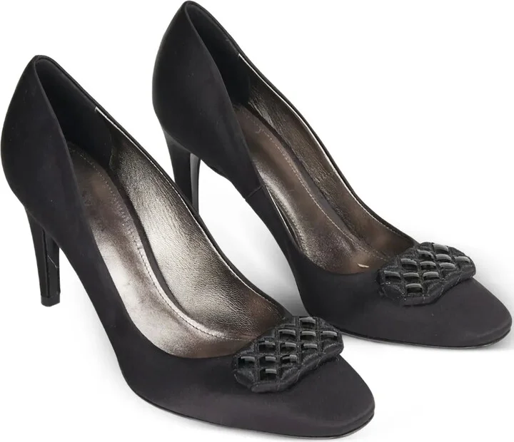 80mm Leather Pumps
