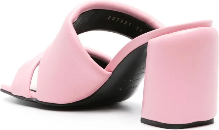80mm Leather Sandals - Image 3