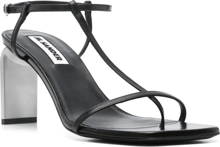 80mm Leather Sandals - Image 2