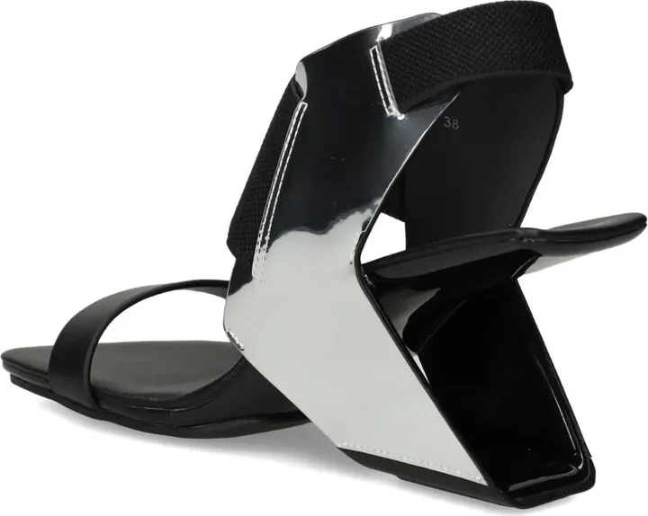 80mm Leather Sandals - Image 3