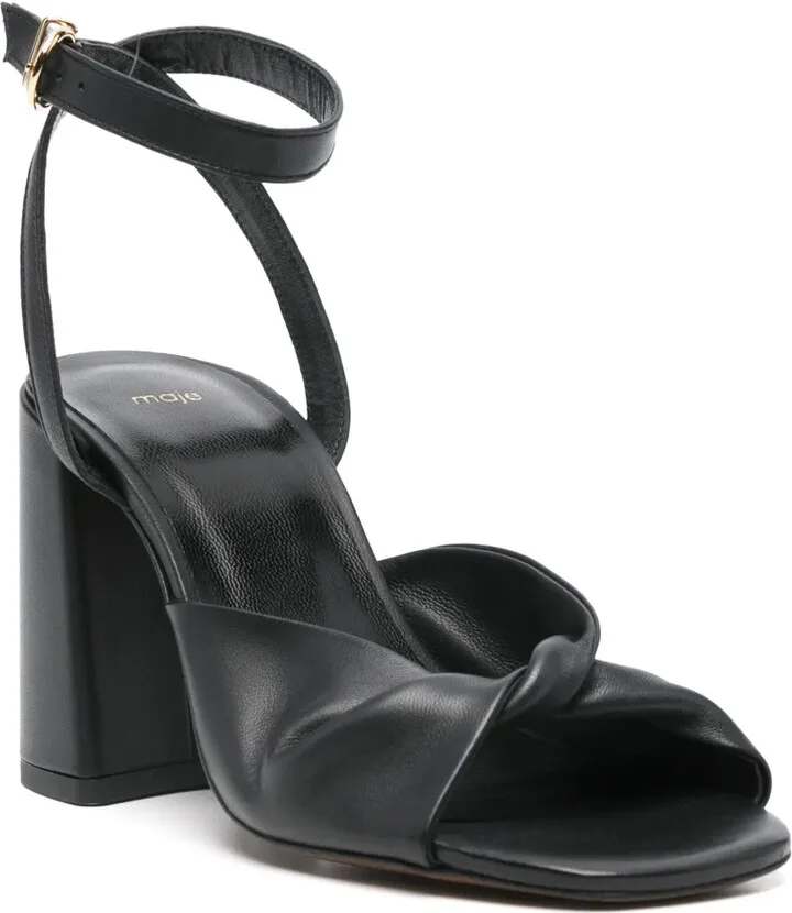 80mm Leather Sandals - Image 2