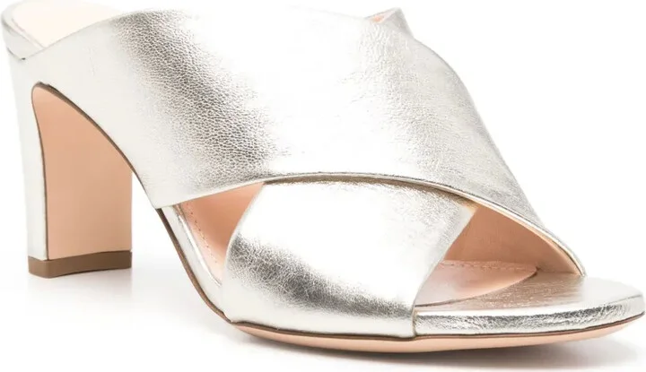 80mm Leather Sandals - Image 2