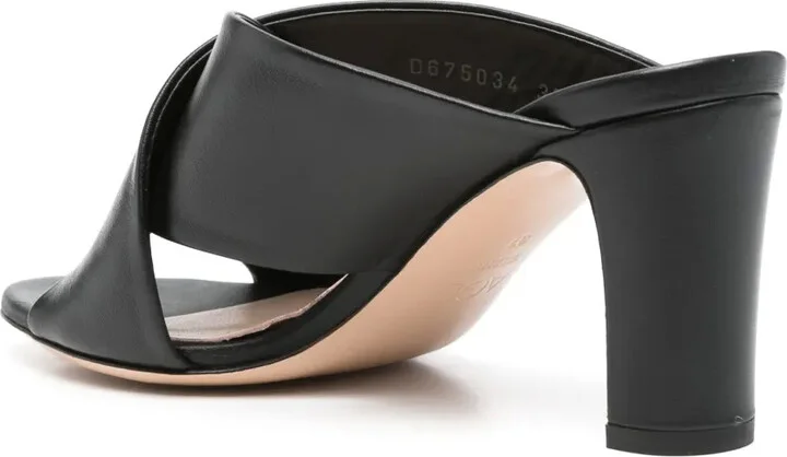 80mm Leather Sandals - Image 3
