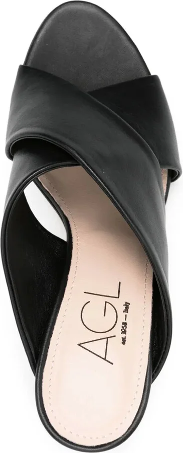 80mm Leather Sandals - Image 4