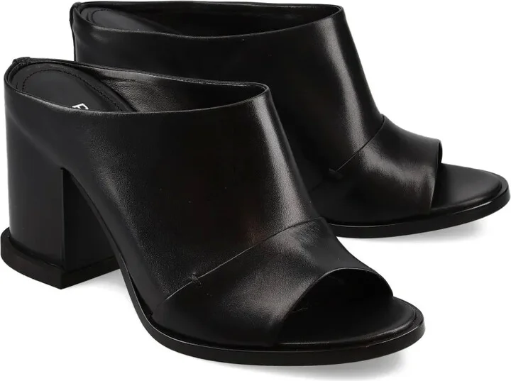 80mm Leather Sandals - Image 2