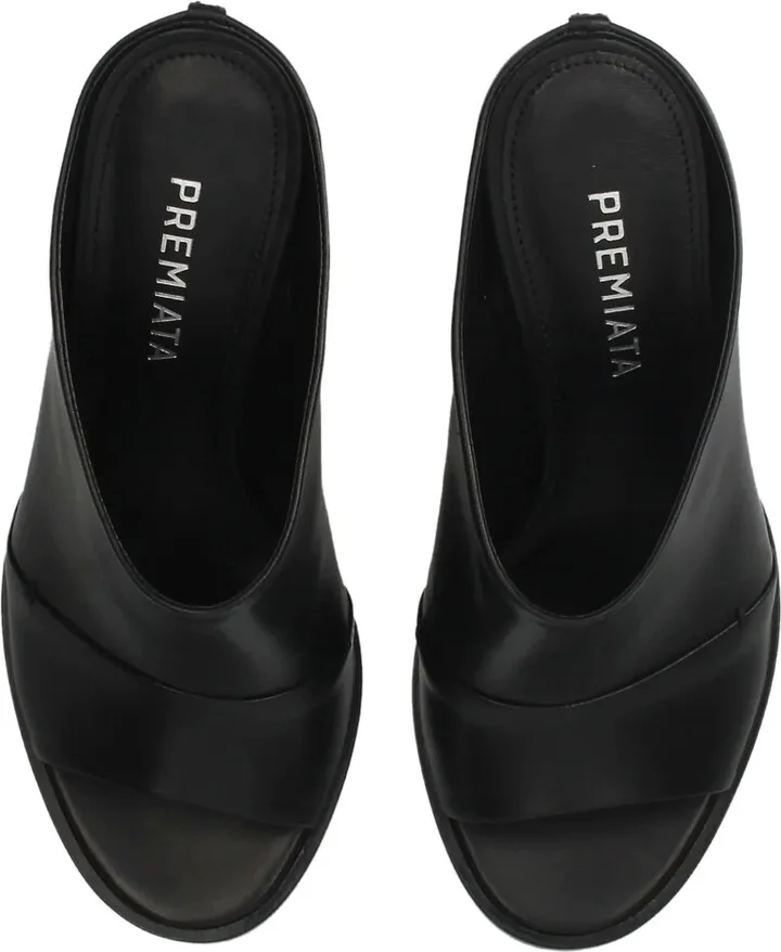 80mm Leather Sandals - Image 4
