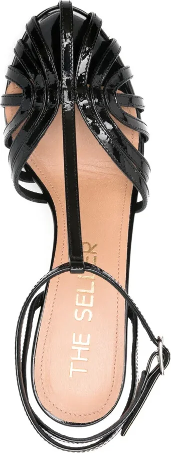 80mm Leather Sandals - Image 4