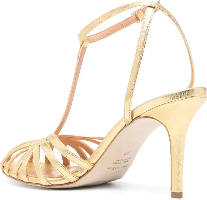 80mm Leather Sandals - Image 3