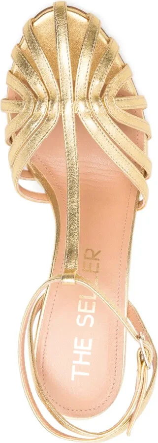 80mm Leather Sandals - Image 4
