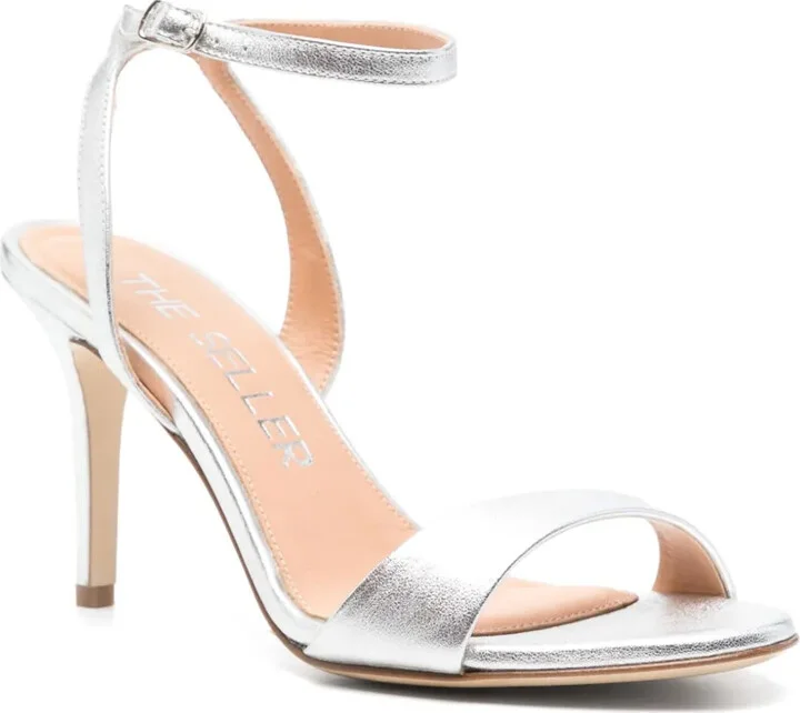 80mm Leather Sandals - Image 2