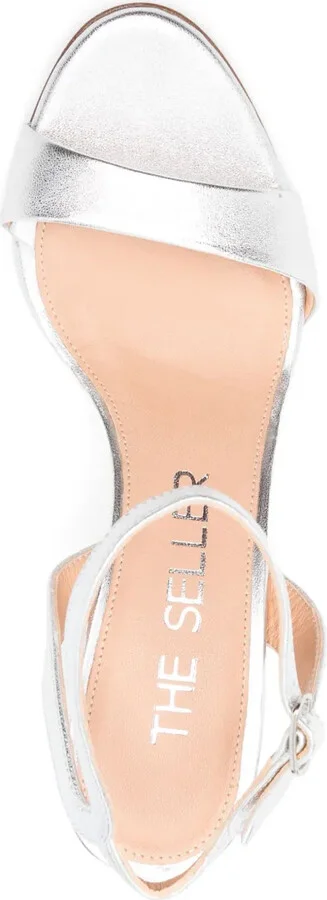 80mm Leather Sandals - Image 4