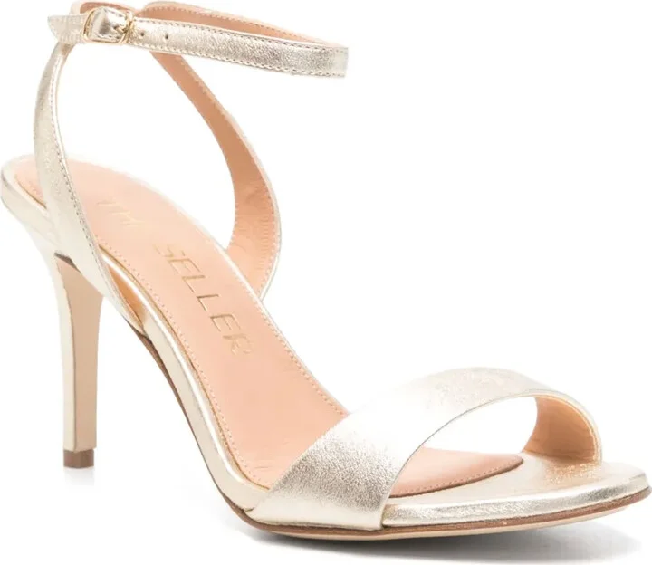 80mm Leather Sandals - Image 2