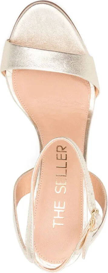 80mm Leather Sandals - Image 4