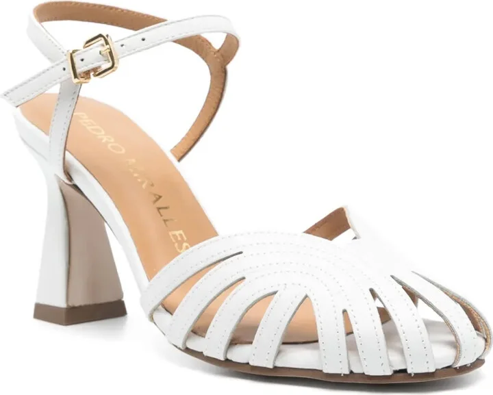 80mm Leather Sandals - Image 2