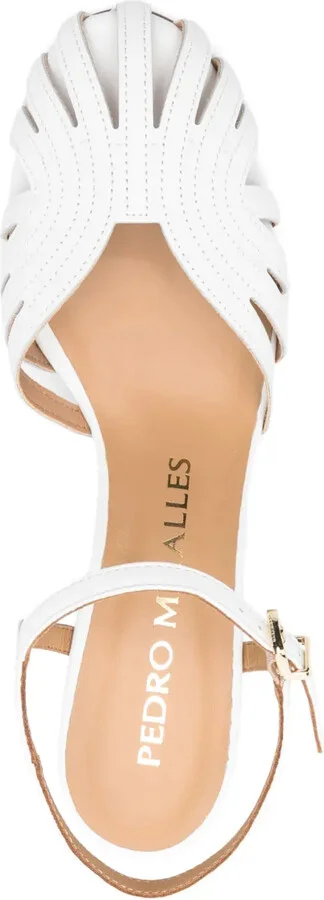 80mm Leather Sandals - Image 4