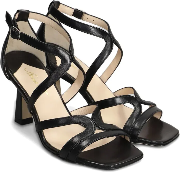 80mm Leather Sandals - Image 2