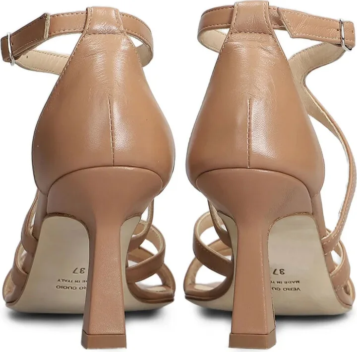 80mm Leather Sandals - Image 3