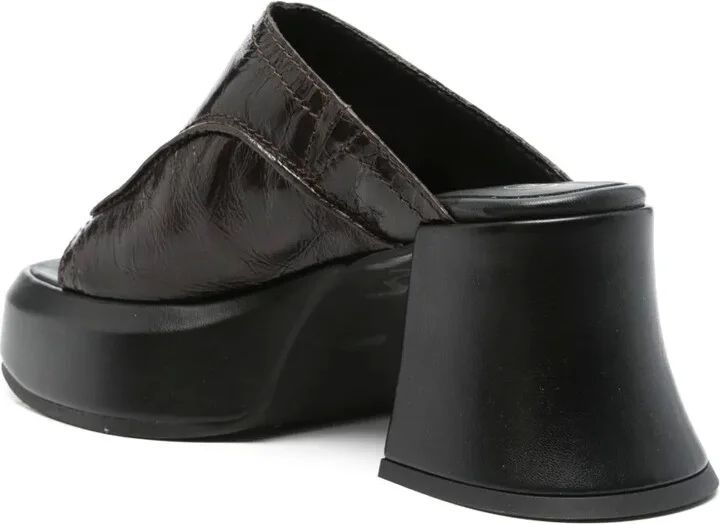 80mm Leather Sandals - Image 3