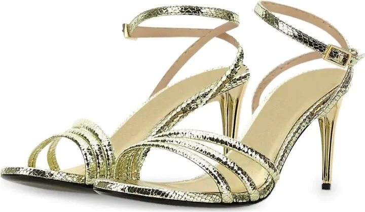 80mm Leather Sandals - Image 3