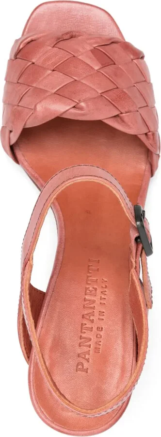 80mm Leather Sandals - Image 4