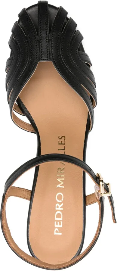 80mm Leather Sandals - Image 4